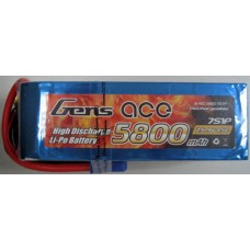 Gens ACE 5800Mah 25.9V(45C)7S1P Lipo Battery